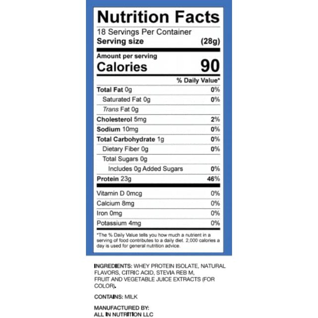 Clear Whey Protein Powder | Wicked