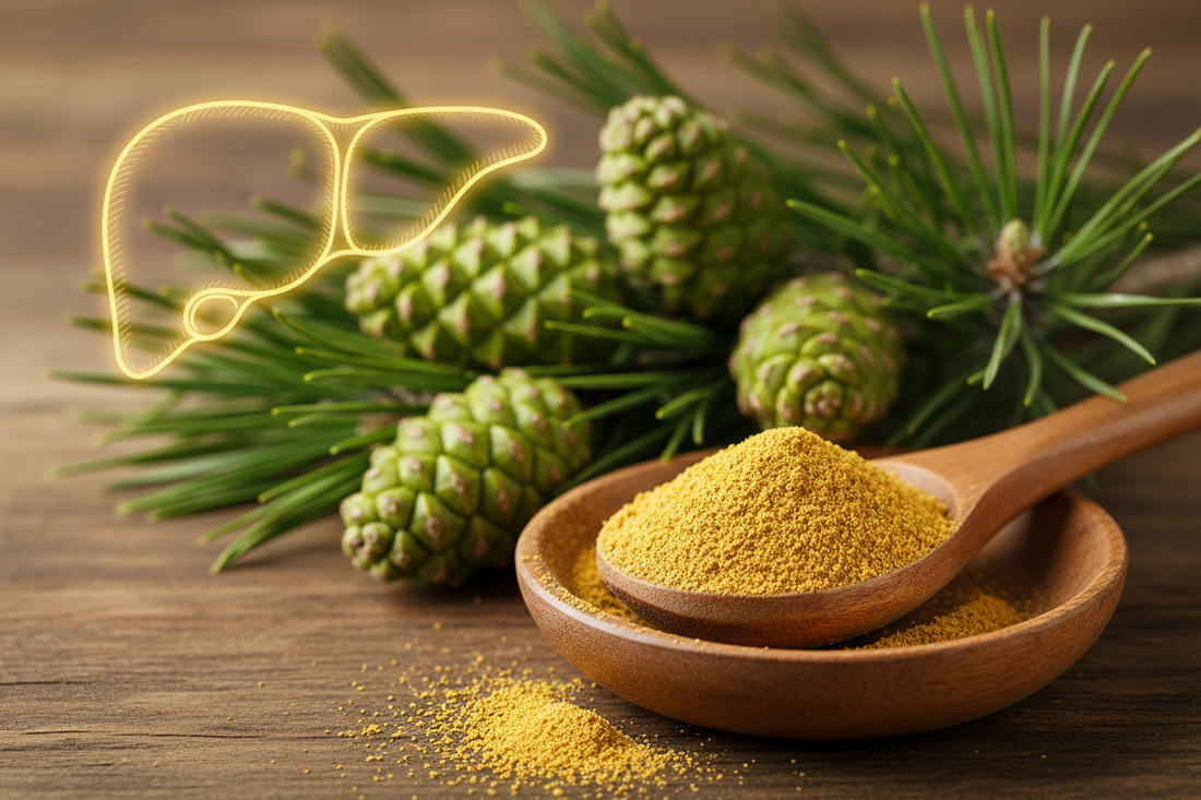 Is pine pollen good for your liver?