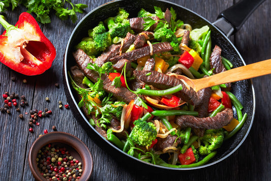 Steak and Vegetable Skillet Recipe | Wild Warrior Nutrition