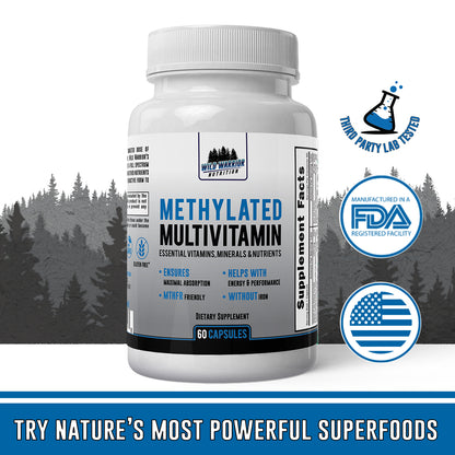 Third Party Lab Tested - Methylated Multivitamin