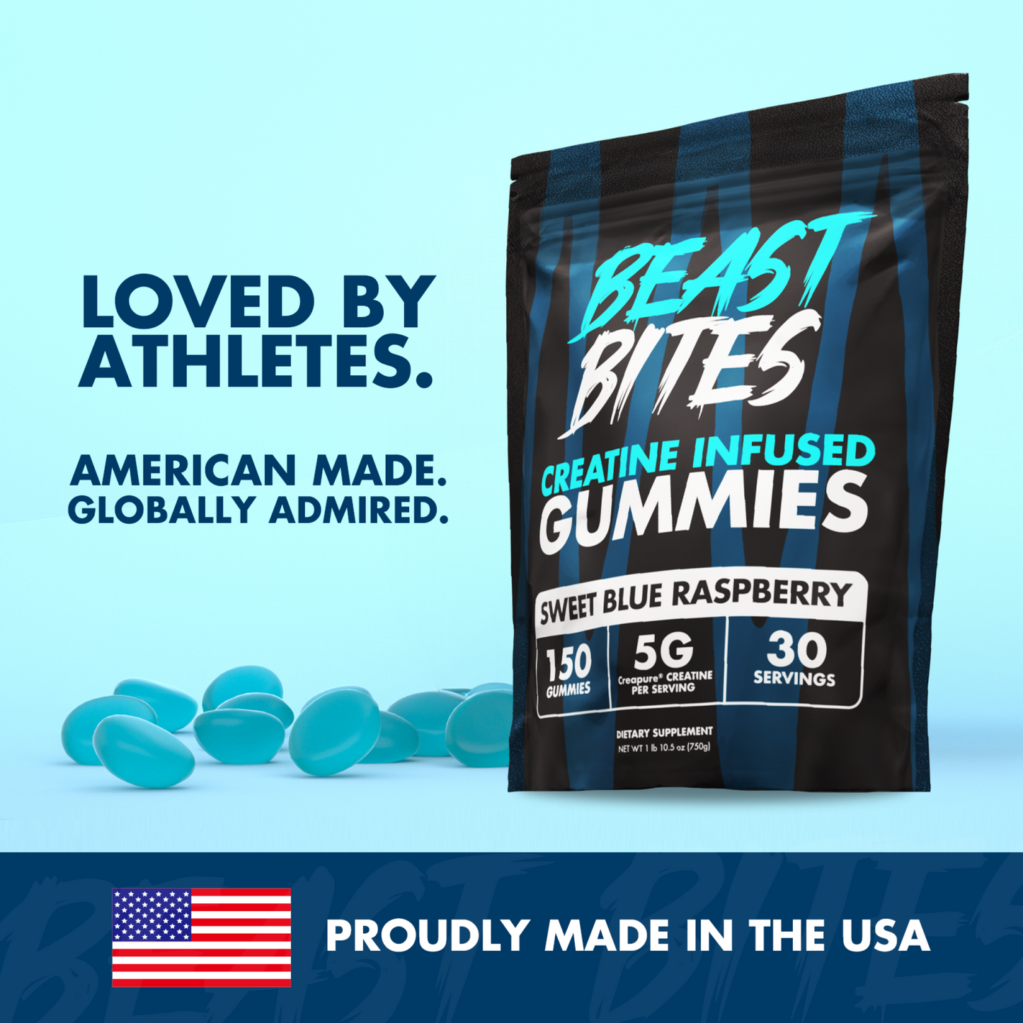 Beast Bites Creatine Gummies