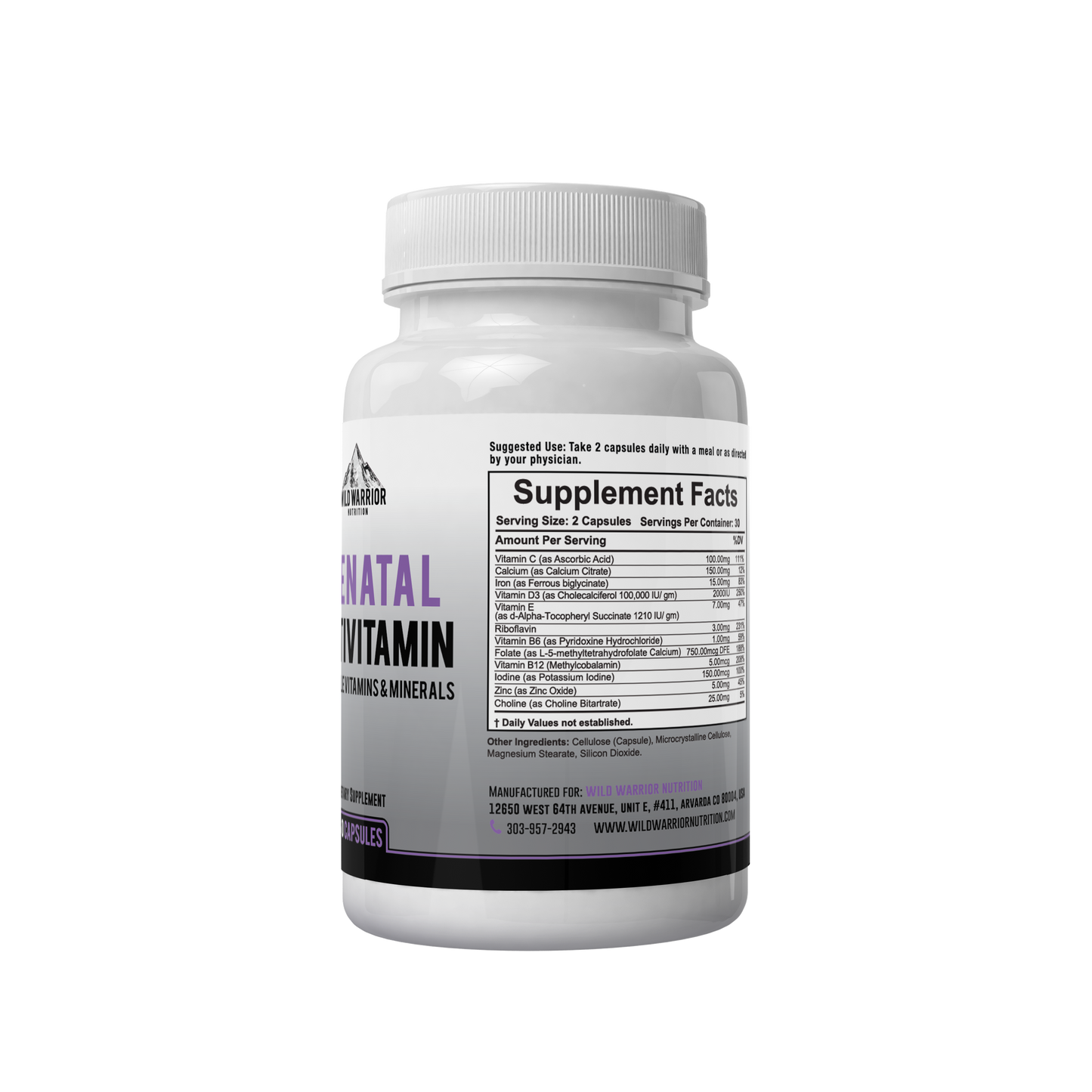 Methylated Prenatal Vitamin