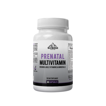 Methylated Prenatal Multivitamin Front