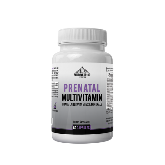 Methylated Prenatal Multivitamin Front