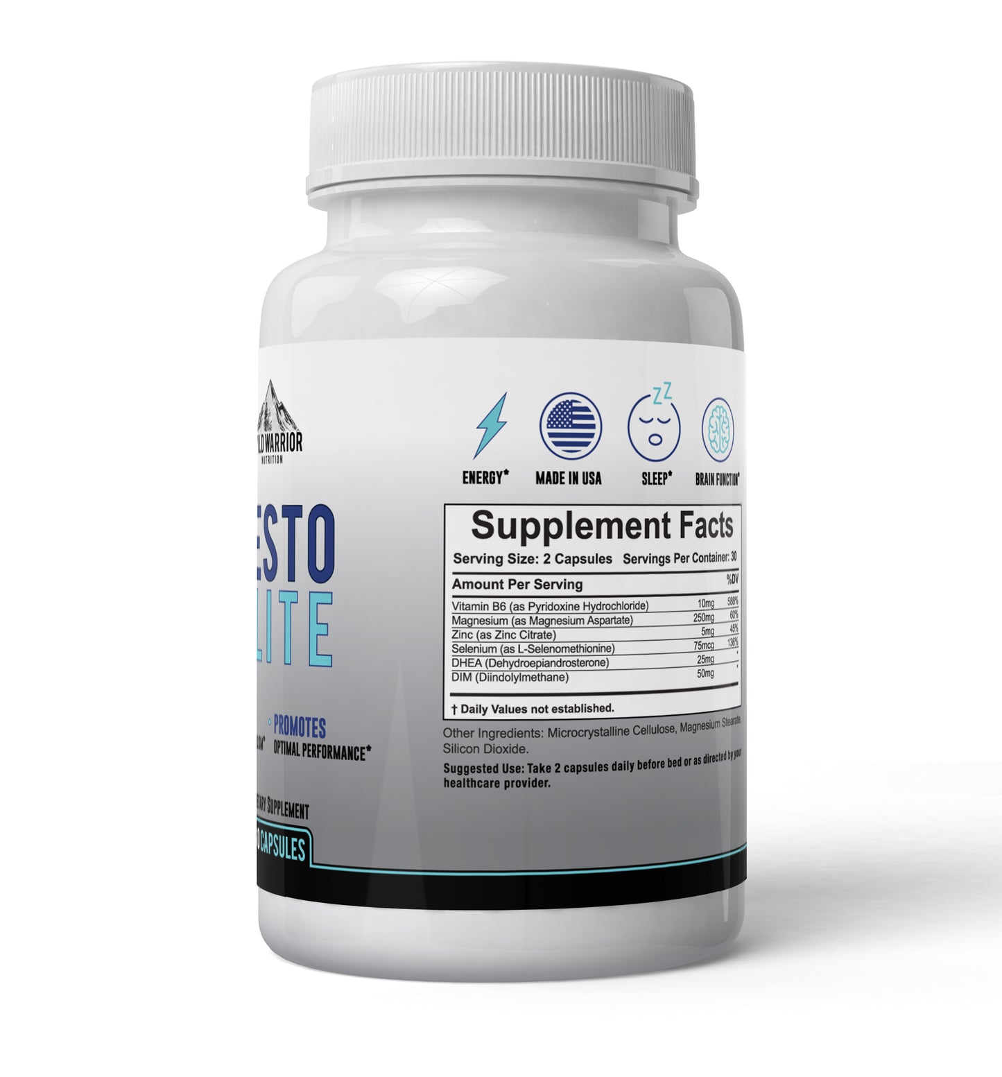 Natural Testosterone Support with DHEA