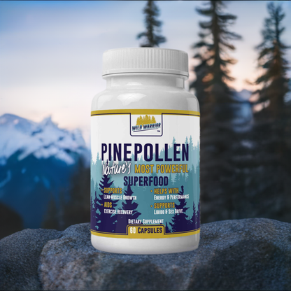 Pine Pollen Capsules | Wild Warrior Nutrition