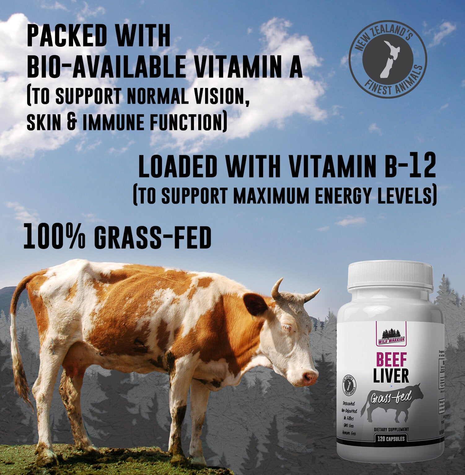 Beef liver Capsules Inforgraph