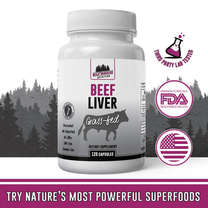 Grass Fed Beef Liver Capsules